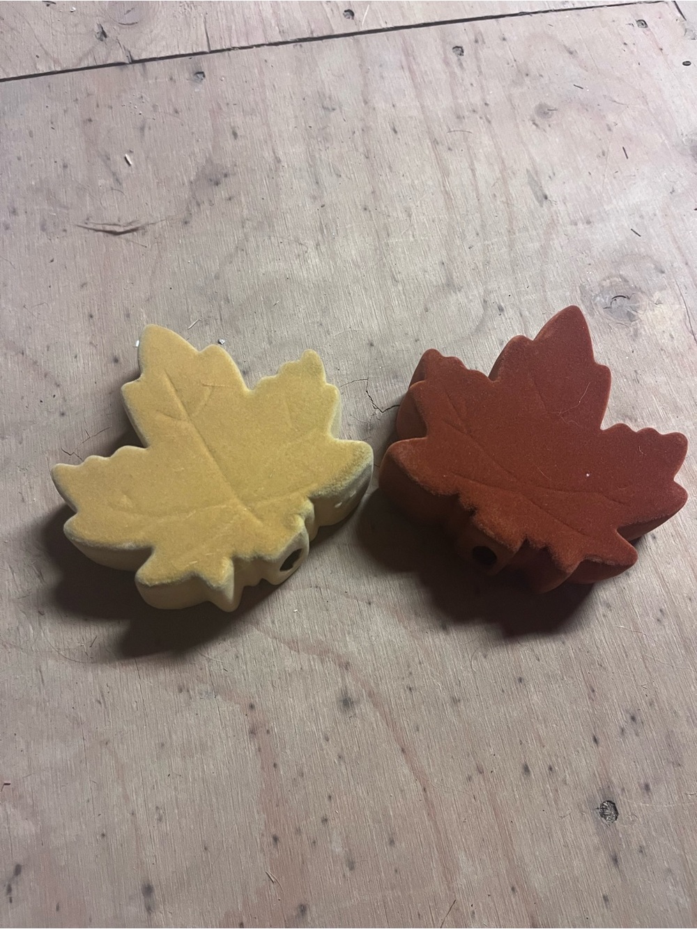 Fall leaf decor